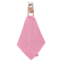 Gryzak bambusowy XKKO BMB z muślinem - Baby Pink 6x1szt. (Hurt. opak.)
