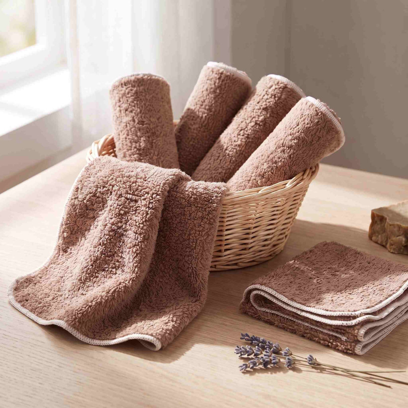 Frotte serwetki XKKO Organic 21x21 - Atmosphere