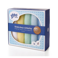 Pieluszki XKKO Organic 70x70 Organic Stare Czasy - Pastels for Boys 40x5szt. (Hurtowe opak.)