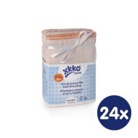 Prefoldy z bawełny organicznej XKKO Organic (4/8/4) - Infant Natural 24x6szt. (Hurtowe opak.)