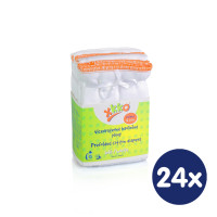 Prefoldy XKKO Classic (4/8/4) - Infant Białe 24x6szt. (Hurtowe opak.)