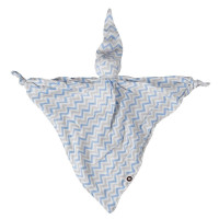 Przytulanka bambusowa XKKO BMB - Baby Blue Chevron