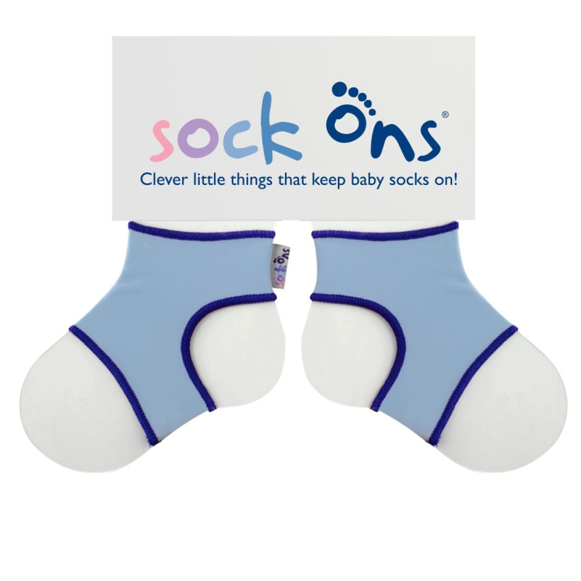 Sock Ons Classic - Baby Blue Rozmiar 6-12m