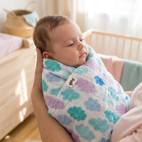 Pielucha bambusowa XKKO BMB 90x100 - Heaven for Boys