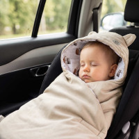 Śpiworek do fotelika samochodowego XKKO LUX - Bear Family