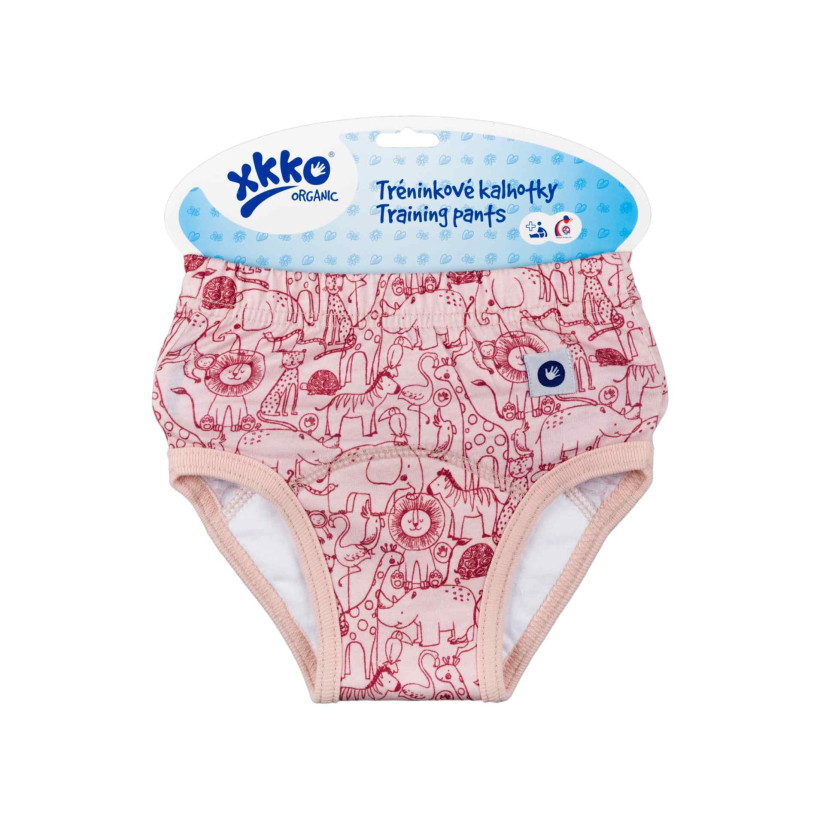 Majtki treningowe XKKO Organic - Safari Mesa Rose Rozmiar M