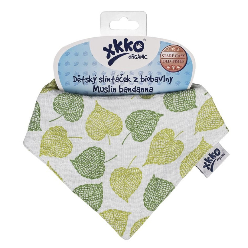 Bandanka XKKO Organic Stare Czasy - Linden 3x1szt. (Hurtowe opak.)