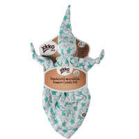 Przytulanka bambusowa XKKO BMB - Little Stars Turquoise 5x1szt. (Hurtowe opak.)