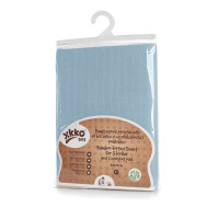 Bambusowe prześcieradło z gumką XKKO BMB 50x70 - Baby Blue 5x1szt (Hurtowe opak.)