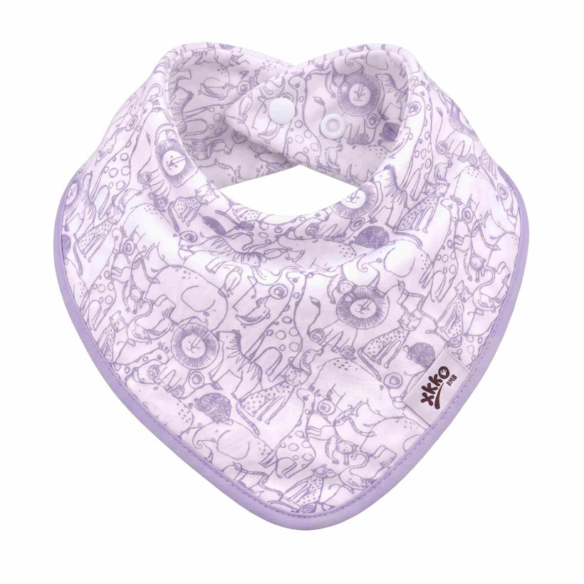 Bandanka bambusowa XKKO BMB Safari - Lavender Aura