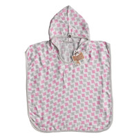 Ponczo bambusowe XKKO BMB - Cross Baby Pink Rozmiar 1