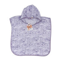 Ponczo bambusowe XKKO BMB Safari - Lavender Aura Rozmiar 2
