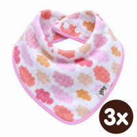 Bandanka bambusowa XKKO BMB - Heaven for Girls 3x1szt. (Hurtowe opak.)
